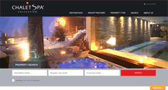 Desktop Screenshot of chaletspacollection.com